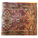 Lot of 4 Vintage Hand-Knotted Wool Area Rugs - Various Oriental Designs