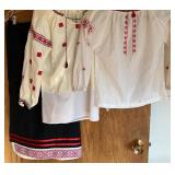 Russian and Ukrainian Folk Clothing and Accessories Lot. SEE ALL PHOTOS