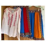 Russian and Ukrainian Folk Clothing and Accessories Lot. SEE ALL PHOTOS