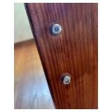 Wooden Slat Queen Bed Frame with Headboard