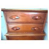 Vintage Wooden Chest of Drawers