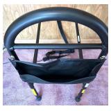 Adjustable Bed Assist Rail with Storage Pouch