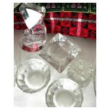 Lunt Sterling Silver Spoon with Glass and Linen Assortment