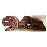 Assorted Collectibles Lot: Folk Art, Figurines, Carvings, and Decor