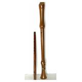 Th. Mollenhauer Wooden Recorder and Additional Wooden Fife