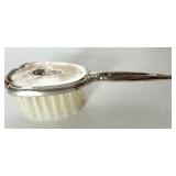 Valentine Collectibles Lot - TY Beanie Baby Valentina, Wedgwood Crystal Heart, Brush