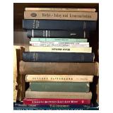 Lot of Vintage Russian, Ukrainian, and English Books and Dictionaries