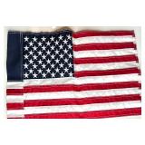 Patriotic Collectible Lot: Valley Forge US Flags & 1776-1976 Rogers Spoon