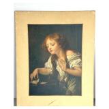 Framed Print "Serenade" by J. Tabor and Two Art Prints