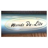 Vintage Projection Screens, Slide Projector, and A/V Equipment Lot