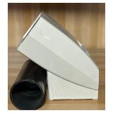 Vintage Projection Screens, Slide Projector, and A/V Equipment Lot