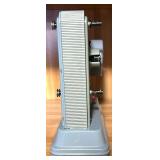 Vintage Projection Screens, Slide Projector, and A/V Equipment Lot