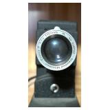 Vintage Projection Screens, Slide Projector, and A/V Equipment Lot