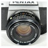 Vintage Camera & Lens Lot: Canon, FujiFilm FinePix S5100, Kodak, Pentax K1000, Asahi 135mm