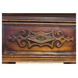 Vintage Illinois Cabinet Rockford Desk with Original Hardware