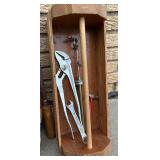 Hand tool lot with Hammers, Screwdrivers, Pliers, Stapler, and Hardware