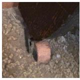 Antique Oak Secretary Bookcase with Curio Cabinet and Stained Glass