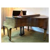 Baby Grand Piano with Accessories