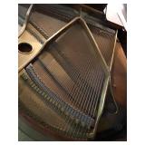 Baby Grand Piano with Accessories