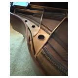 Baby Grand Piano with Accessories