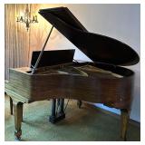 Baby Grand Piano with Accessories