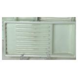 Assorted Milk Glass Dental Trays