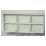 Assorted Milk Glass Dental Trays