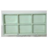 Lot of Vintage Milk Glass Dental Instrument Trays