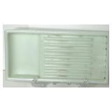 Lot of Vintage Milk Glass Dental Instrument Trays