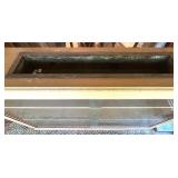 Tall Wall Unit with Display Cabinet and Shelving