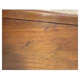 Mid-Century Modern Walnut Credenza with Drawers and Cabinet