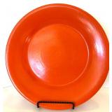 Vintage Mid Century Orange Plate, Apple-Shaped Dish, Glass Ashtray, Pair of Ceramic Chalices