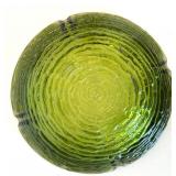 Vintage Mid Century Orange Plate, Apple-Shaped Dish, Glass Ashtray, Pair of Ceramic Chalices