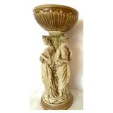 Marwal Vintage Art Nouveau Style Pedestal Figurine Vase Stand