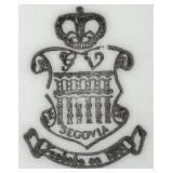 Home Decor Lot - White Abstract Statue, Religious Platter, Framed Icon