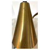 Vintage Brass Dual Gooseneck Desk Lamp