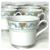 Floral Inspirations Fine China Dinnerware Set - Abundance Pattern, Japan
