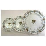 Floral Inspirations Fine China Dinnerware Set - Abundance Pattern, Japan