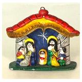 Christmas Decor Lot: Lighted Bear Figurine, Placemats & Holiday Accents