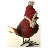 Christmas Decor Lot: Lighted Bear Figurine, Placemats & Holiday Accents