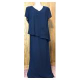 Three Dresses: Roni Nicole II Jade & Positive Attitude Navy Maxi & Blue Overlay