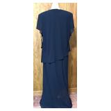 Three Dresses: Roni Nicole II Jade & Positive Attitude Navy Maxi & Blue Overlay