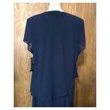 Three Dresses: Roni Nicole II Jade & Positive Attitude Navy Maxi & Blue Overlay