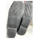 Santana Canada Black Leather Tall Boots - Women