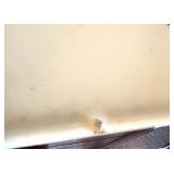 Antique Dental Cabinet with Marble Top and Glass Doors