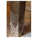 Antique Dental Cabinet with Marble Top and Glass Doors