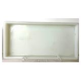 Assorted Dental Trays - Milk Glass Instrument Trays