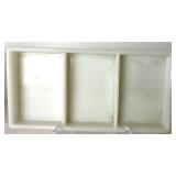 Assorted Dental Trays - Milk Glass Instrument Trays