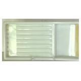 Assorted Dental Trays - White Milk Glass Instrument and Procedure Trays