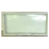 Assorted Dental Trays - White Milk Glass Instrument and Procedure Trays